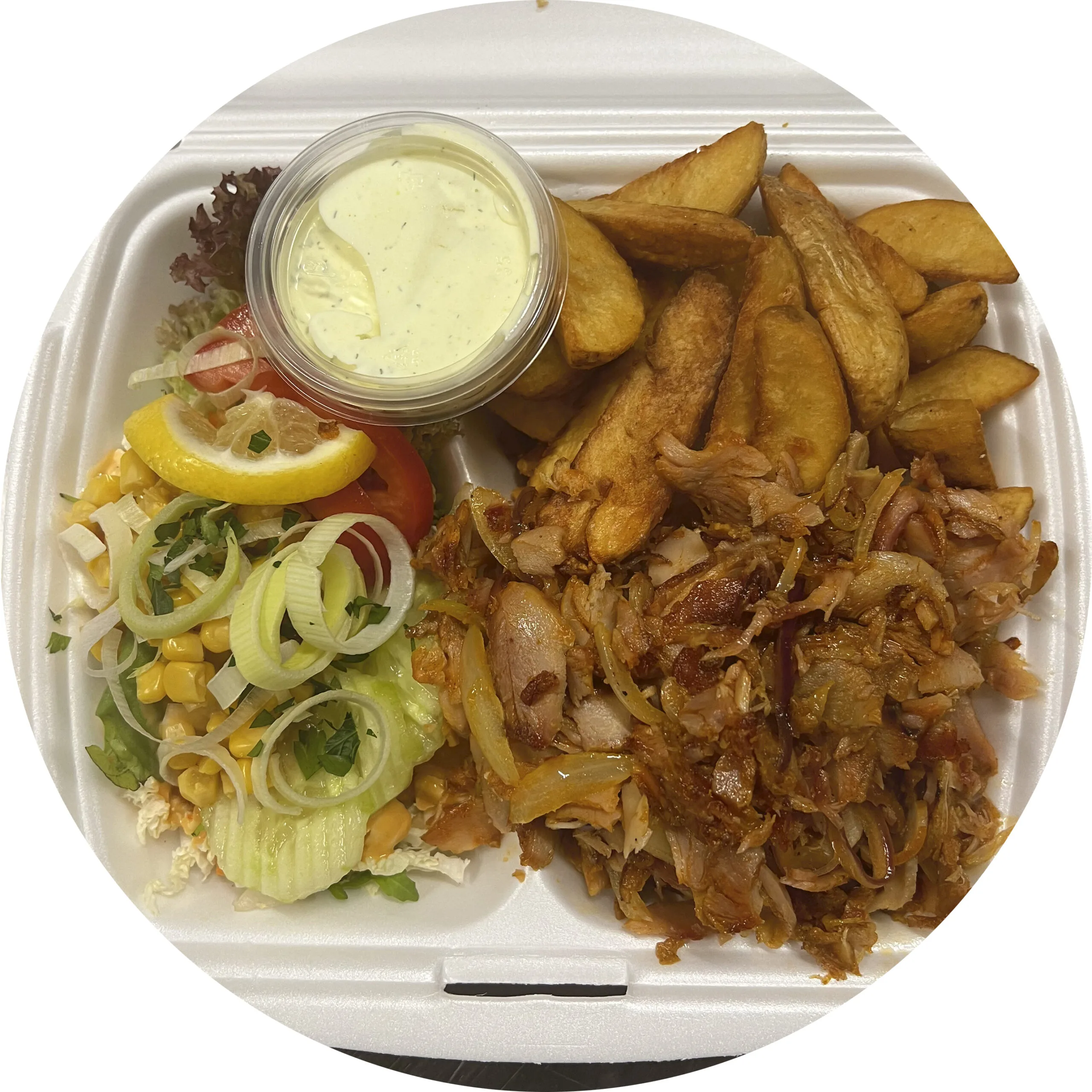 Gyros tanier